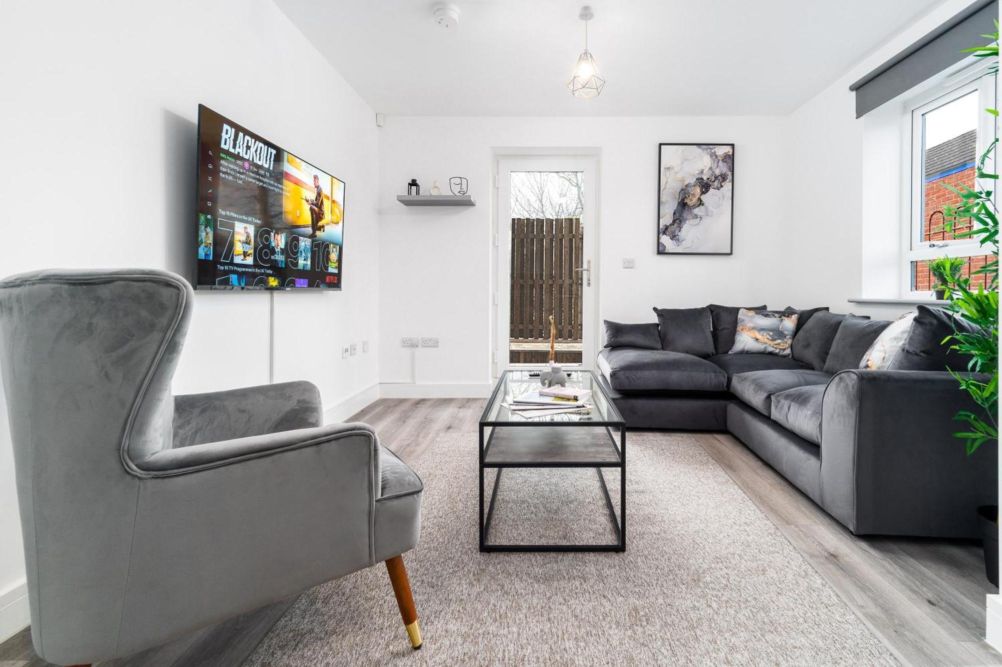 Luxury Apartment - 2 Bedrooms - Balcony - Parking - Netflix - Wifi - 7Mc Birmingham Zewnętrze zdjęcie