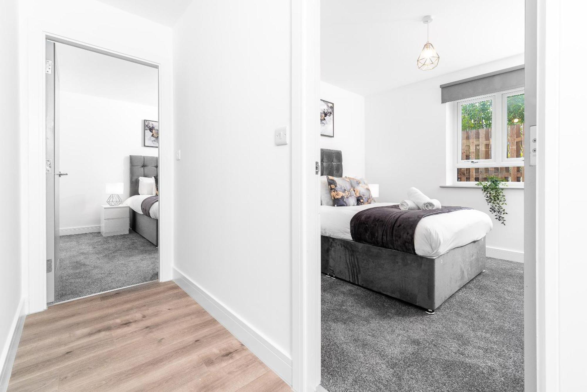 Luxury Apartment - 2 Bedrooms - Balcony - Parking - Netflix - Wifi - 7Mc Birmingham Zewnętrze zdjęcie